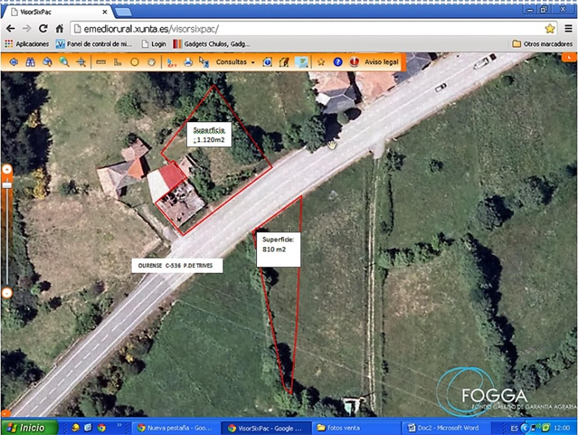Land for sale in Castro Caldelas