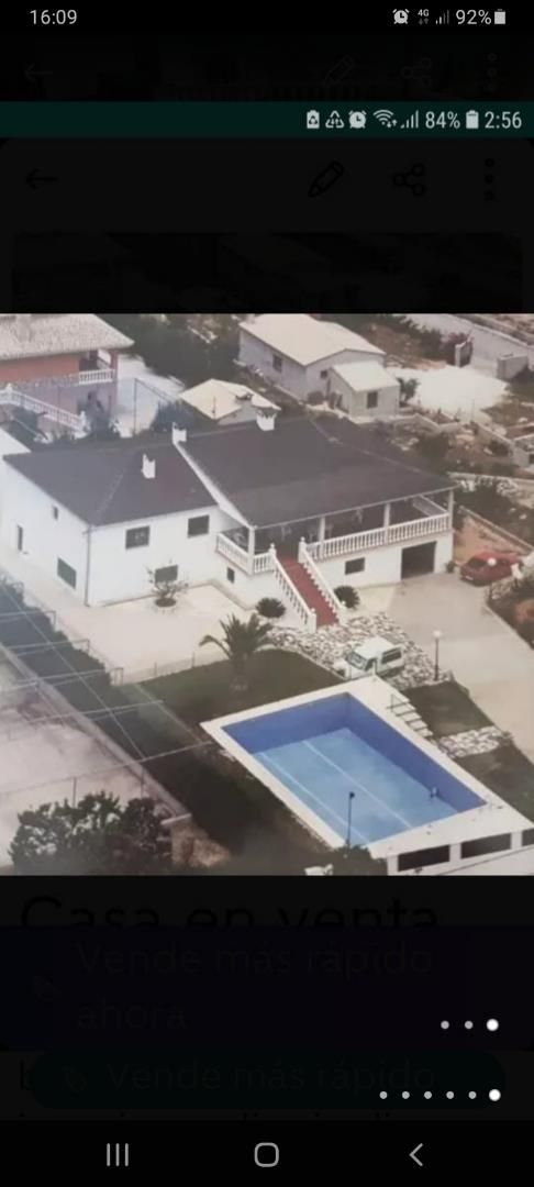 Piscina de Casa o xalet en venda en Alberic amb Jardí privat, Terrassa i Piscina