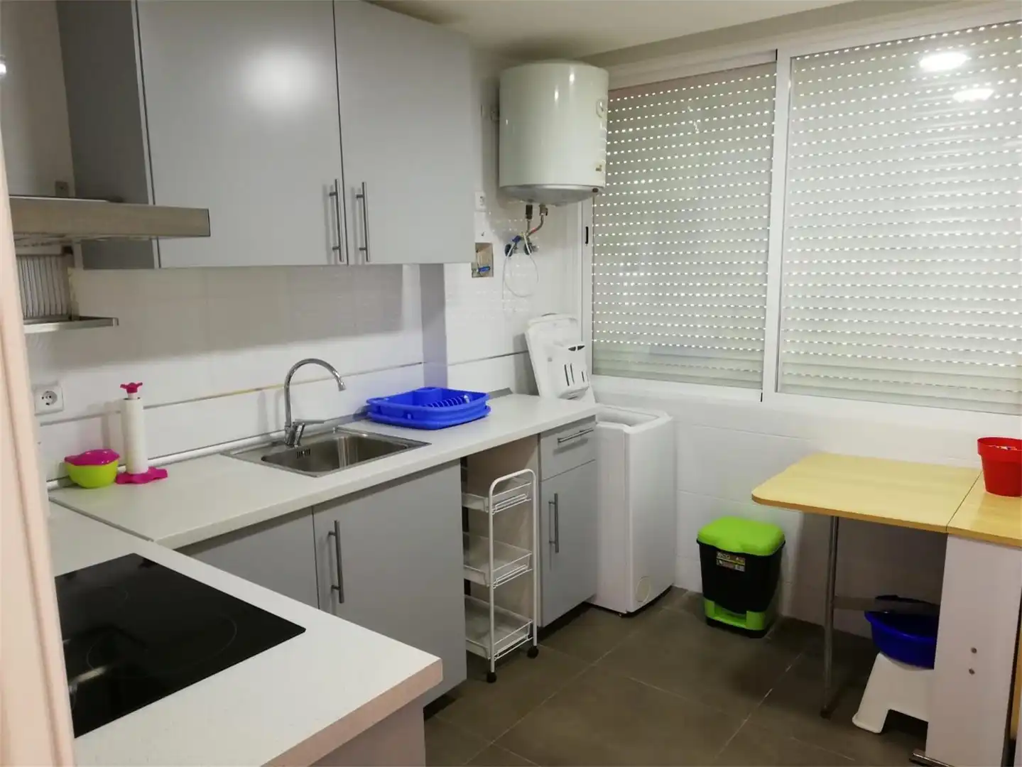 Cocina de Piso de alquiler en Tavernes de la Valldigna con Terraza, Amueblado y Horno