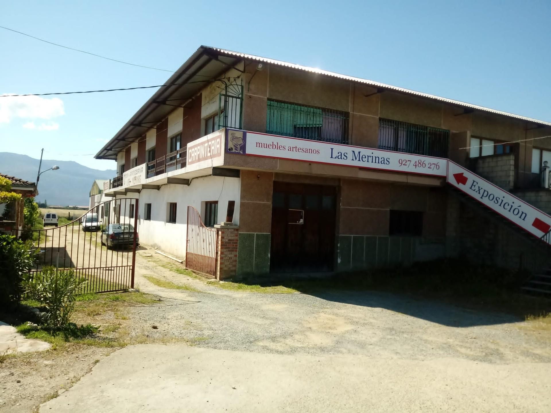 Exterior view of Industrial buildings for sale in Zarza de Granadilla
