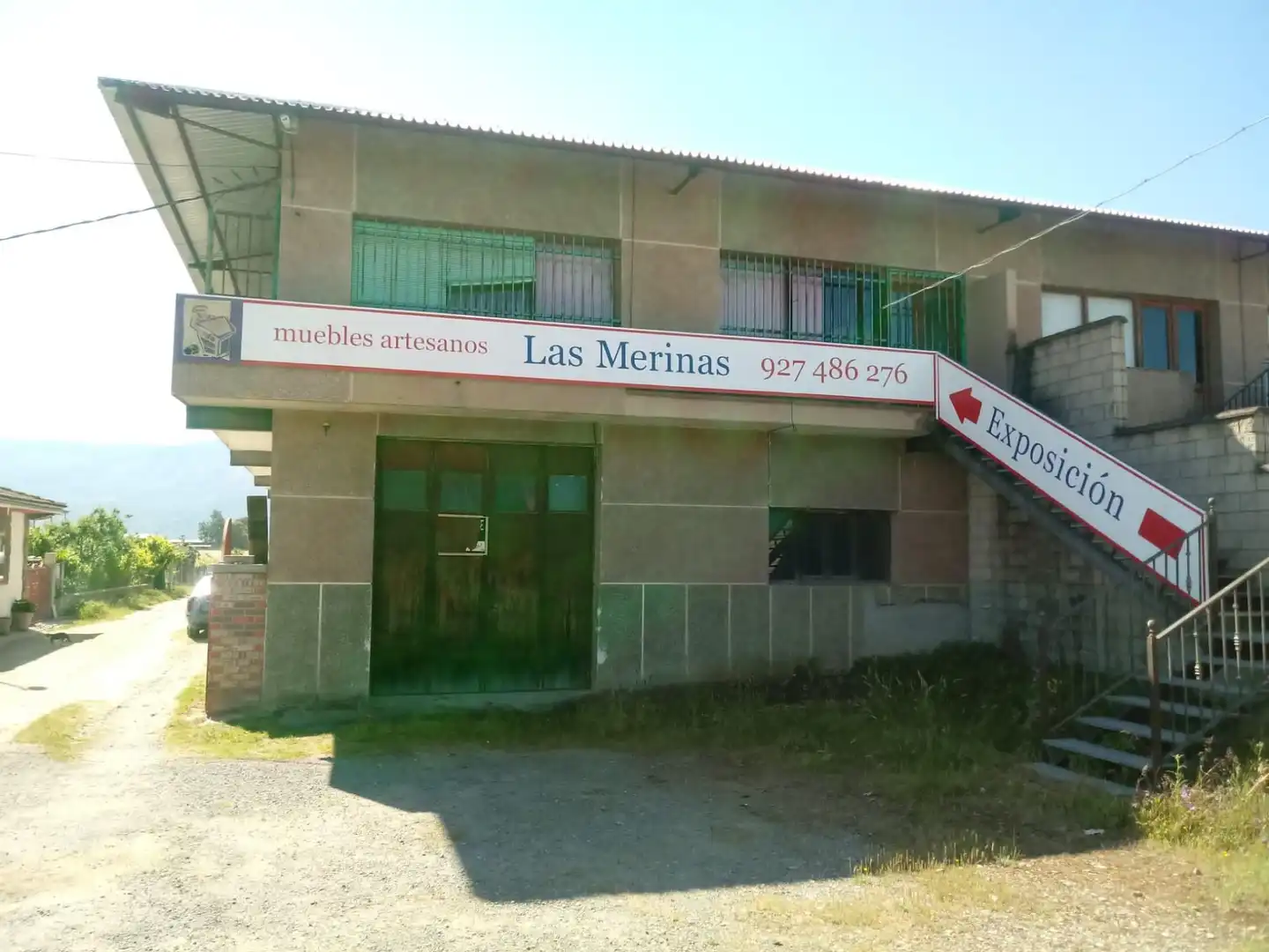 Vista exterior de Nave industrial en venta en Zarza de Granadilla