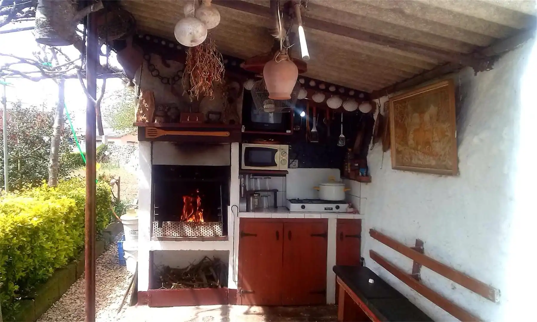 Cocina de Casa adosada en venta en Merindad de Montija con Calefacción, Jardín privado y Terraza