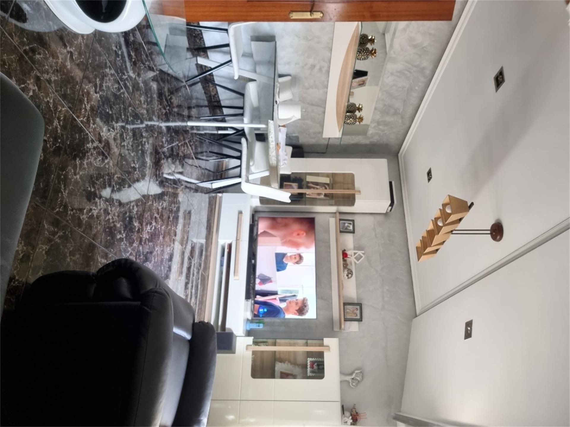 Living room of Single-family semi-detached for sale in Santibáñez de Vidriales  with Heating, Terrace and Storage room