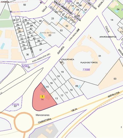 Terreny en venda a Avenida de Andalucía, Manzanares, Ciudad Real - imatge 2 Foto 2 de Terreny en venda a Avenida de Andalucía, Manzanares, Ciudad Real