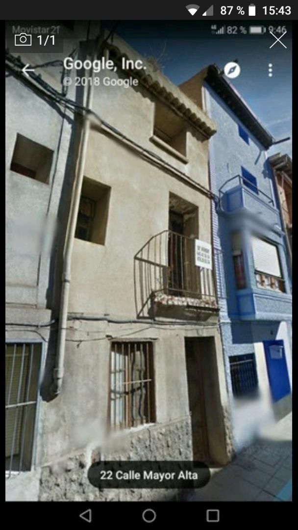 Vista exterior de Casa adosada en venda en Morata de Jalón