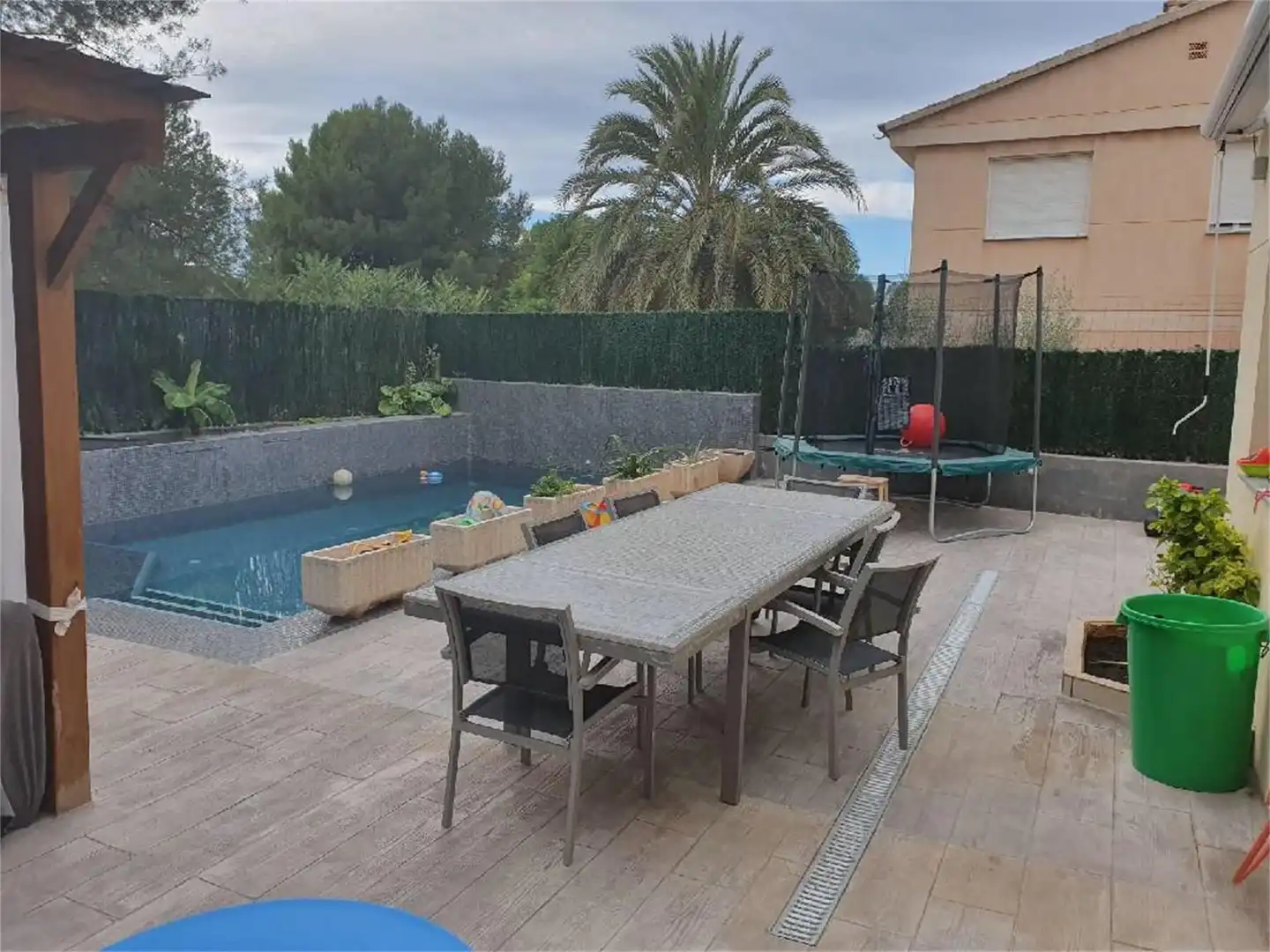 Terrace of Detached homes for sale in L'Alcora  with Air Conditioner, Private garden and Terrace