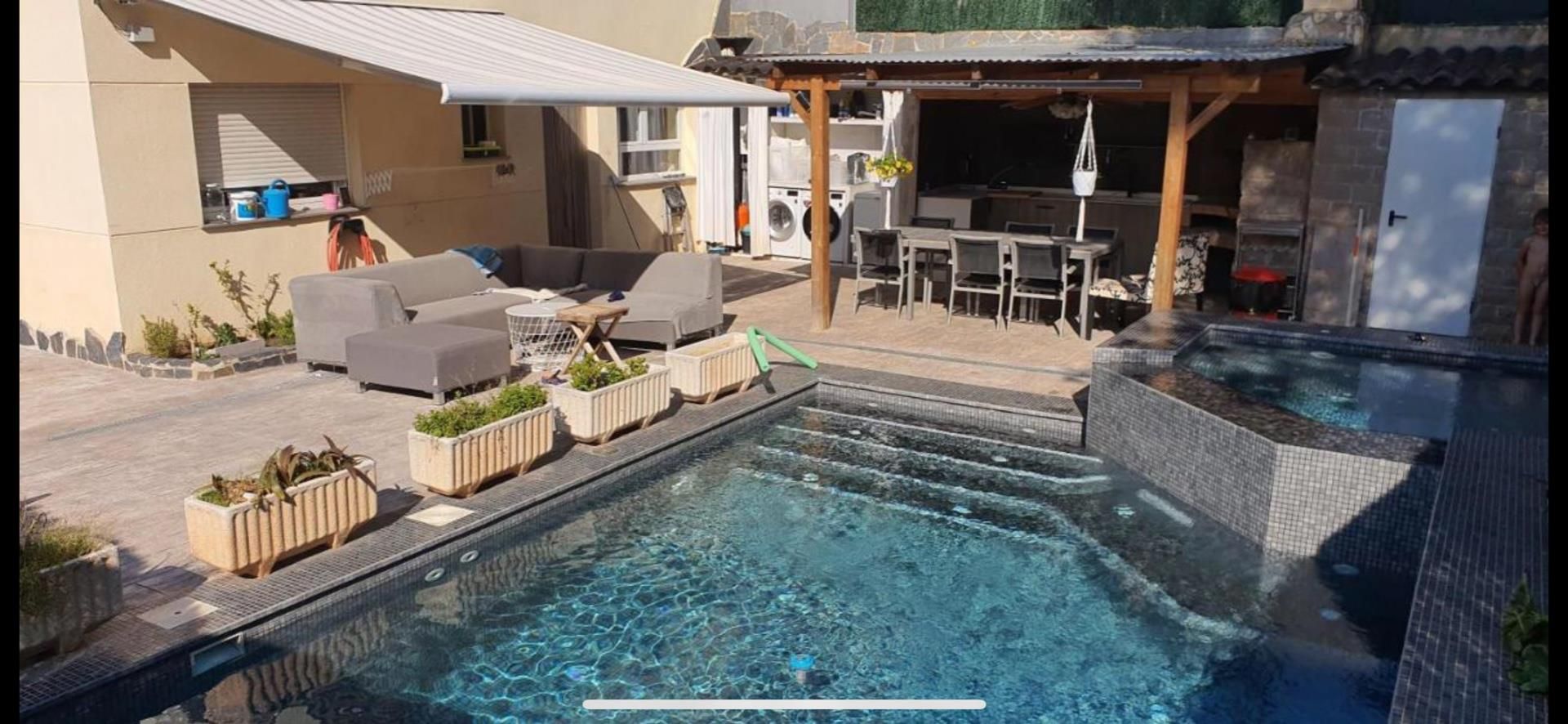 Piscina de Casa adosada en venta en L'Alcora con Aire acondicionado, Jardín privado y Terraza