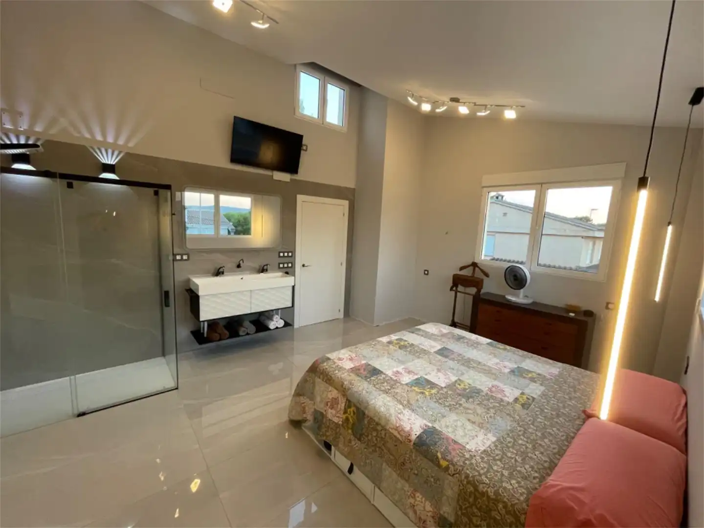 Bedroom of Detached homes for sale in L'Alcora  with Air Conditioner, Private garden and Terrace