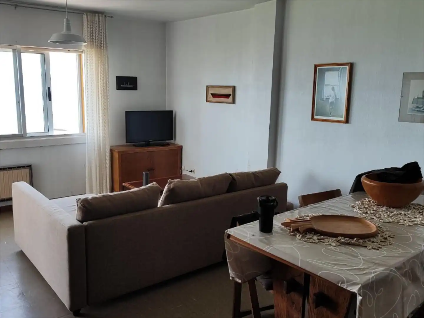 Flat for rent in Foz Living room of Flat for rent in Foz with Terrace, Furnished and Oven