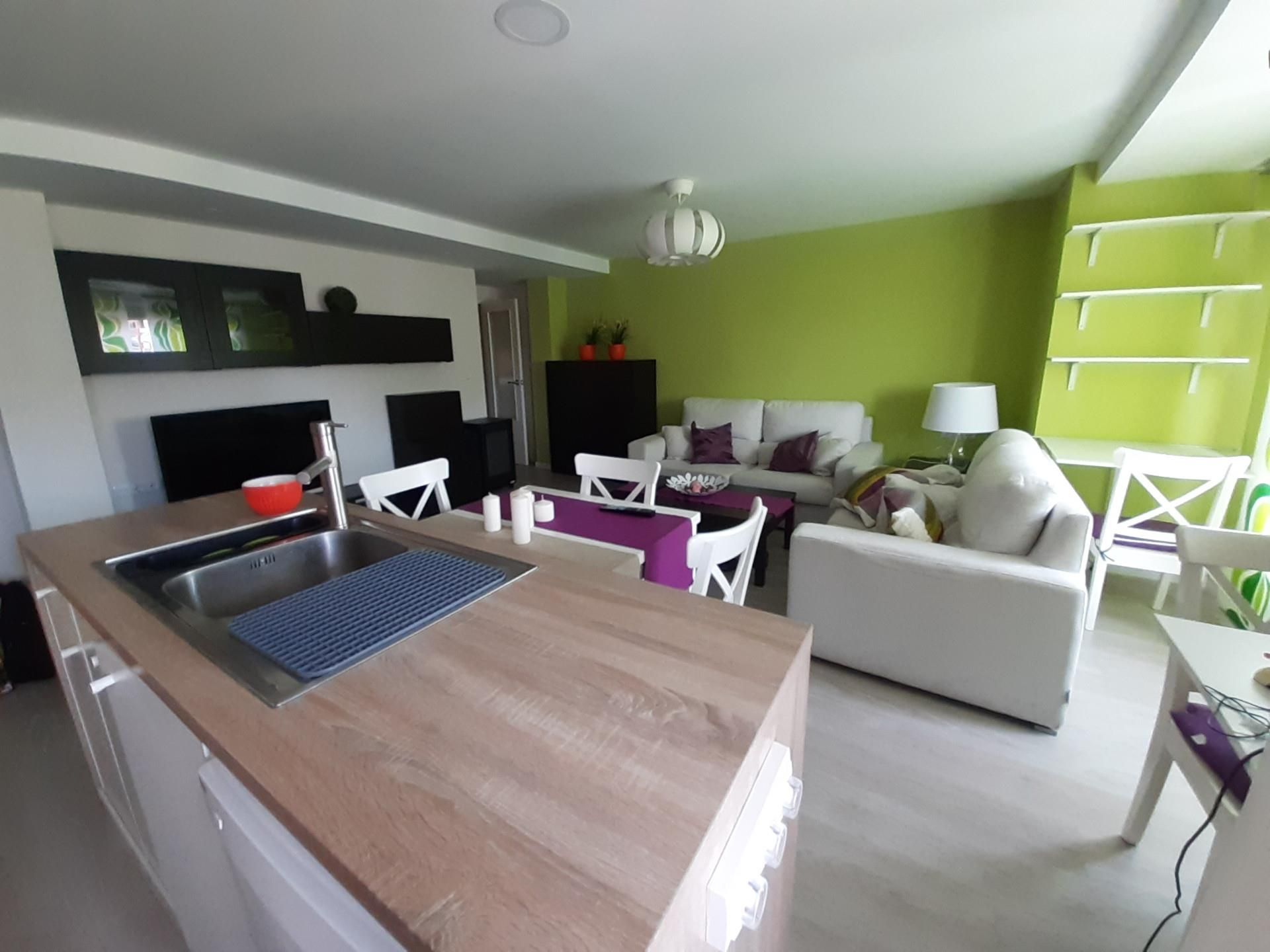 Pis en venda a Calle Isaac Peral, Eixample Sala d'estar de Pis en venda en Alcoy / Alcoi amb Aire condicionat, Calefacció i Parquet