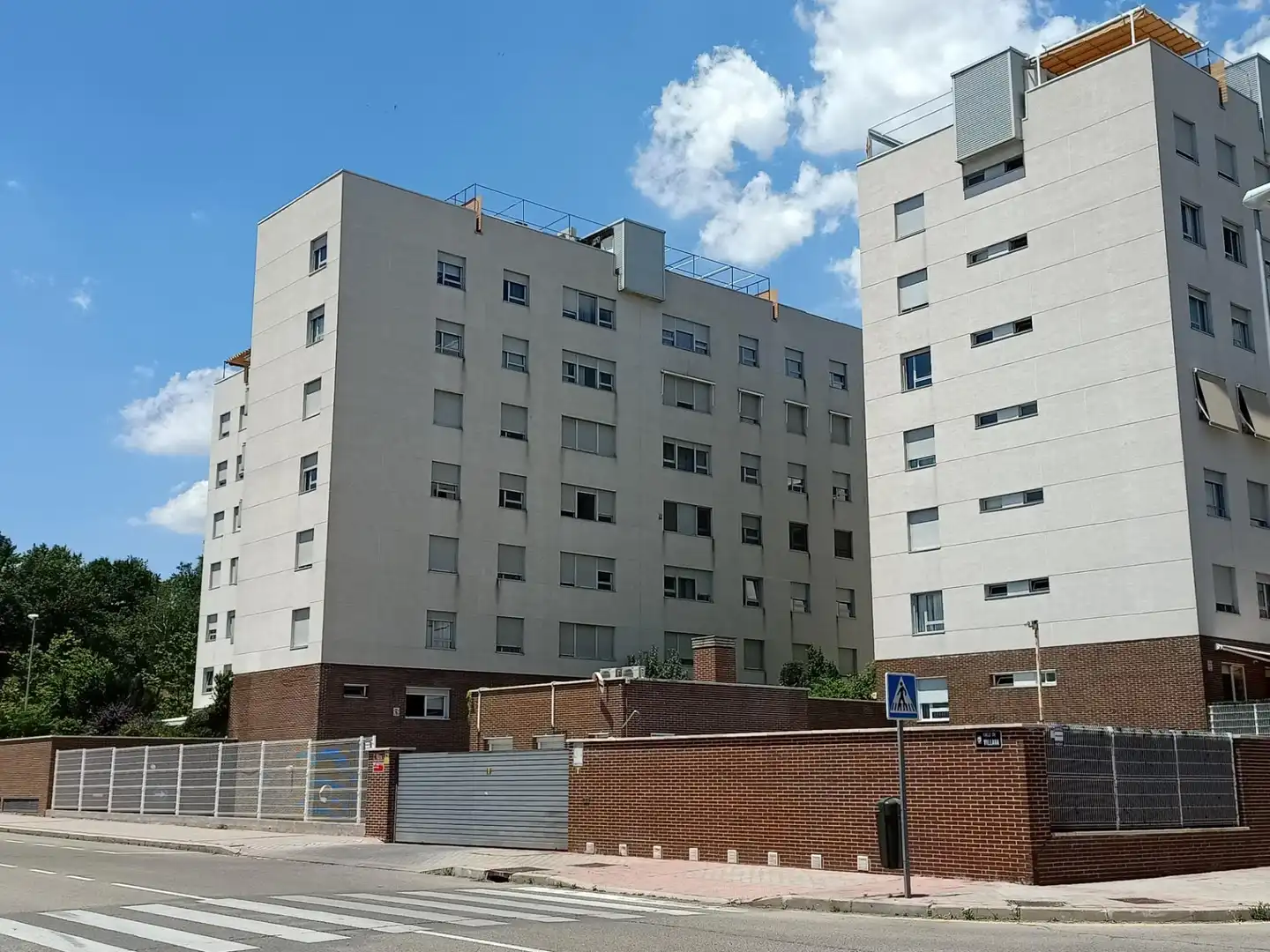 Vista exterior de Garaje de alquiler en Madrid