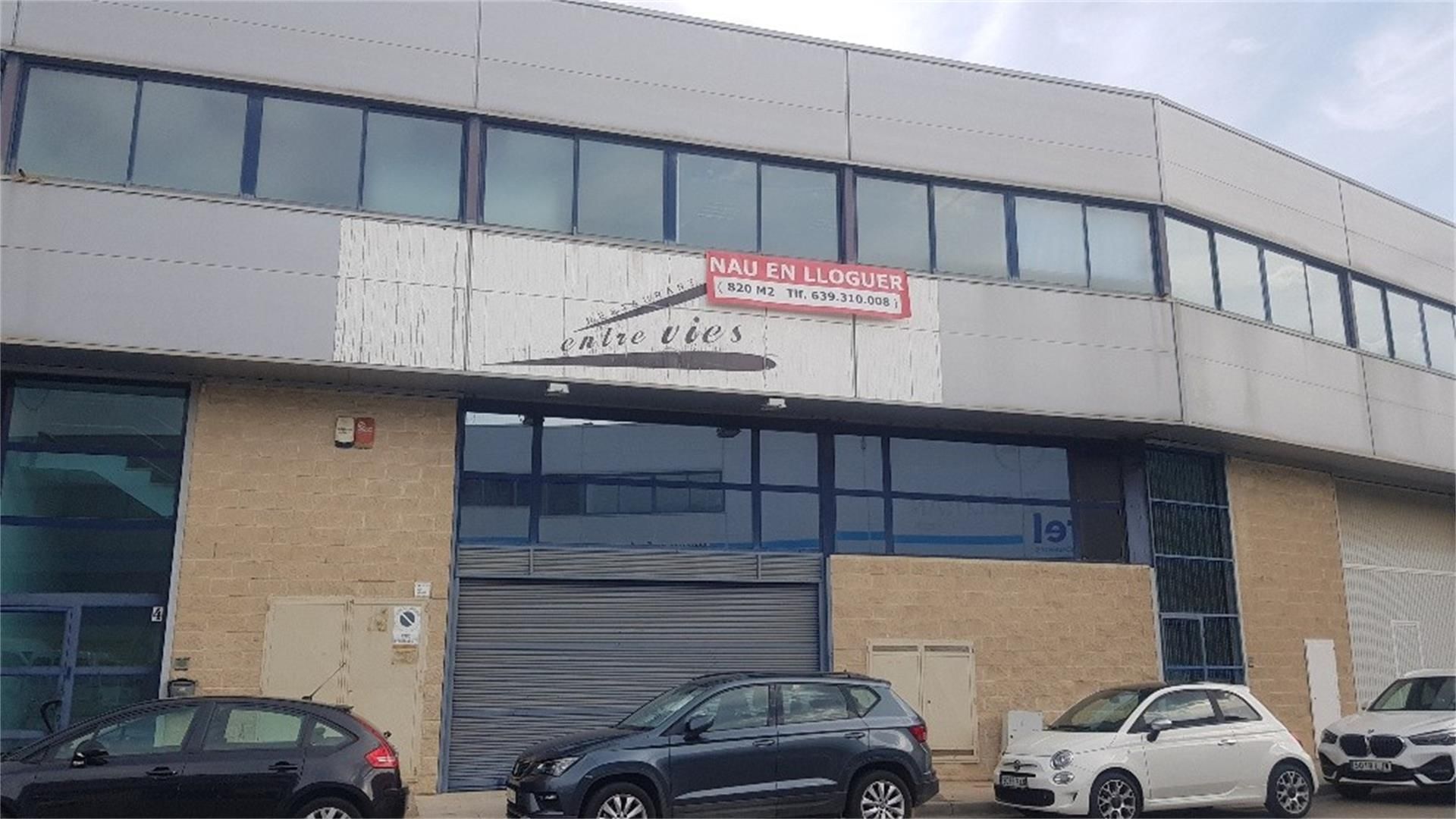 Vista exterior de Nau industrial de lloguer en  Lleida Capital