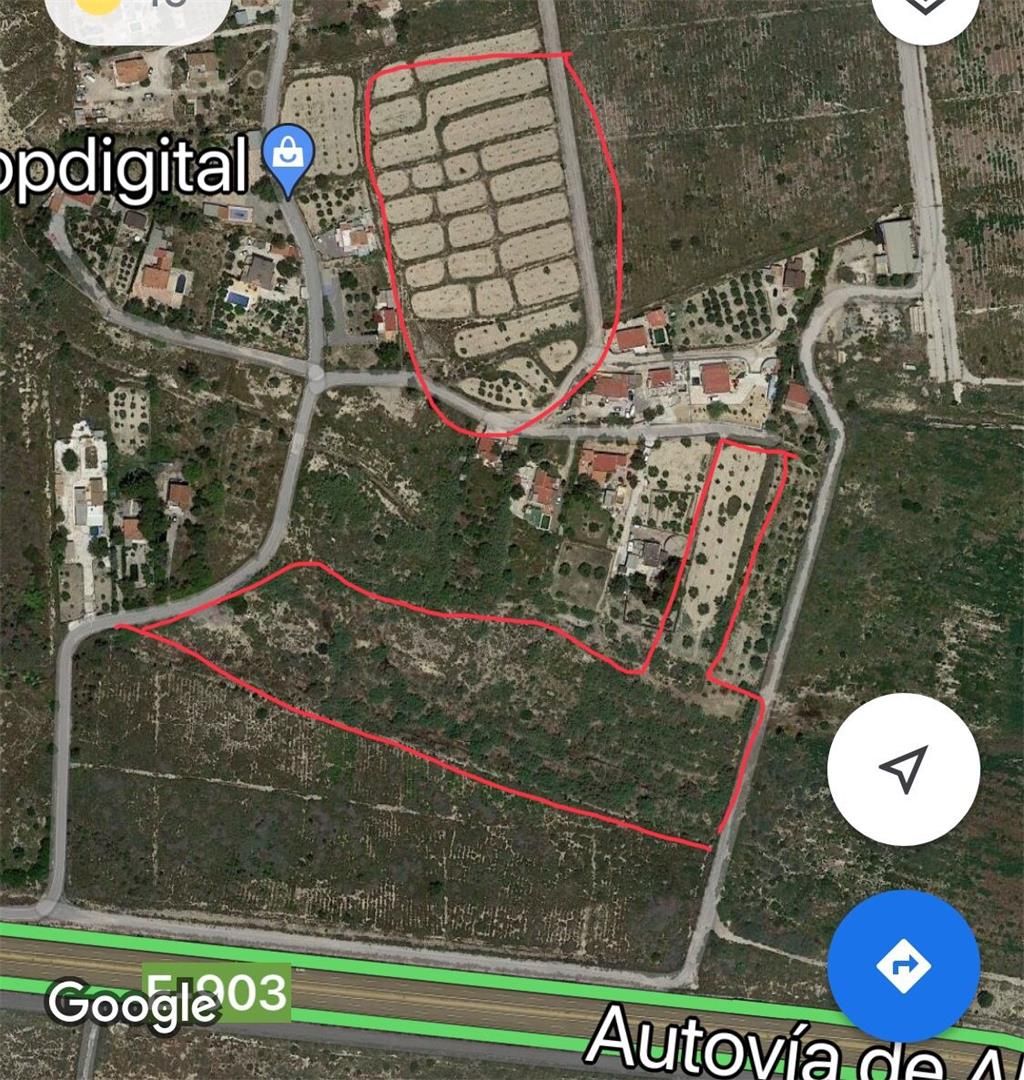 Vista exterior de Terreno en venta en Alicante / Alacant