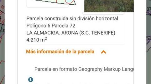 No Urbanitzable en venda a Callejón el Almendro, 12, Valle San Lorenzo, Santa Cruz de Tenerife - imatge 2 Foto 2 de No Urbanitzable en venda a Callejón el Almendro, 12, Valle San Lorenzo, Santa Cruz de Tenerife