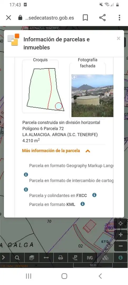 Nicht bebaubares Gelände zum Verkauf in Arona