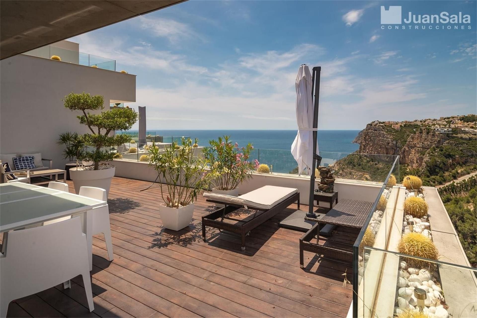 Terrace of Apartment for sale in Benitachell / El Poble Nou de Benitatxell  with Air Conditioner, Terrace and Swimming Pool
