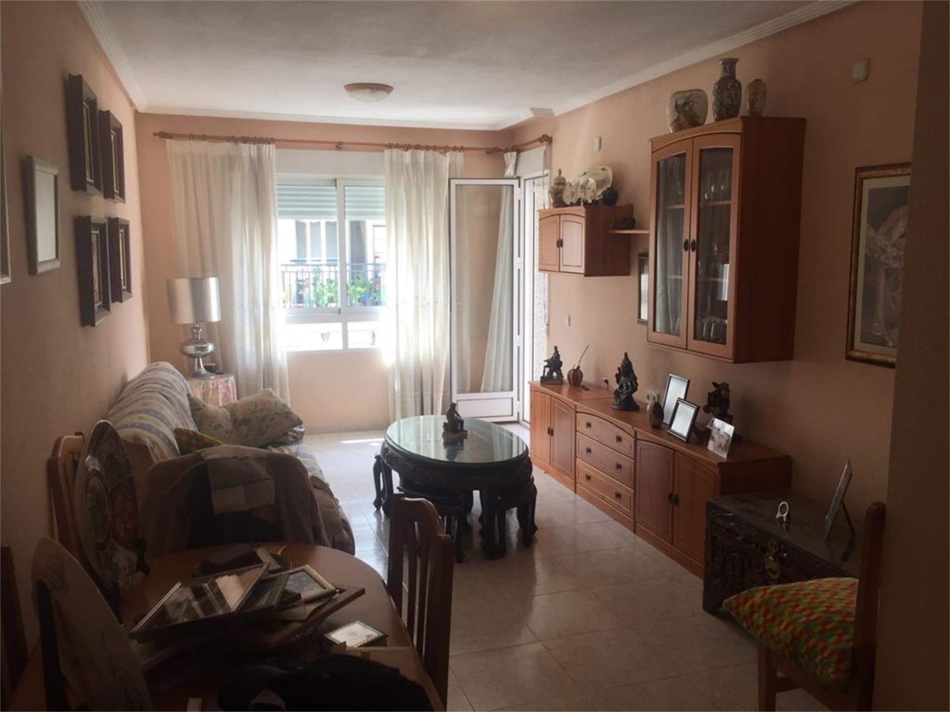 Living room of Flat for sale in  Murcia Capital  with Air Conditioner and Balcony