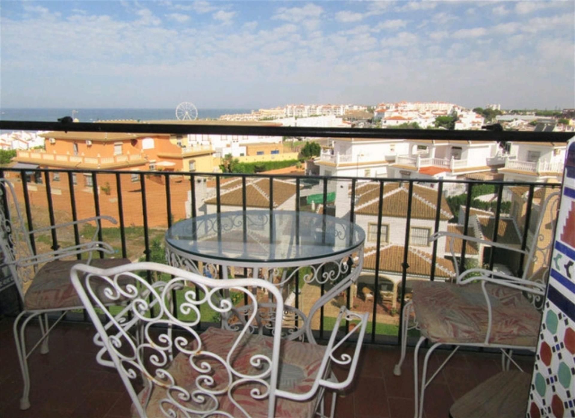 Terrace of Flat to rent in Almonte  with Terrace, Furnished and Washing machine