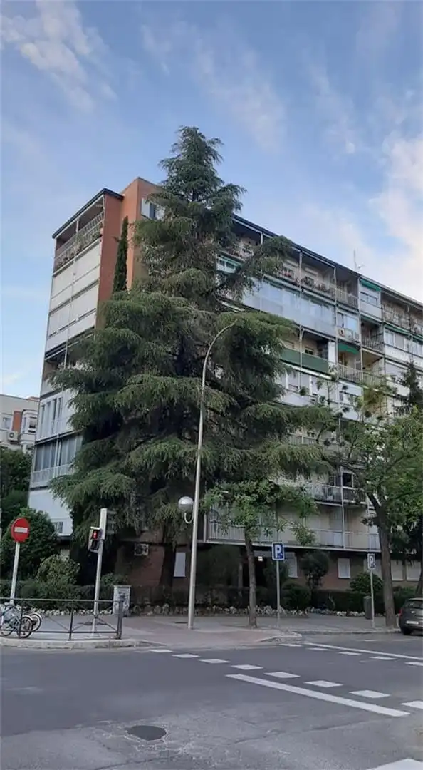 Flat for rent in Calle de Uruguay, 15, Hispanoamérica - Bernabéu Exterior view of Flat for rent in Madrid with Air Conditioner, Heating and Parquet flooring