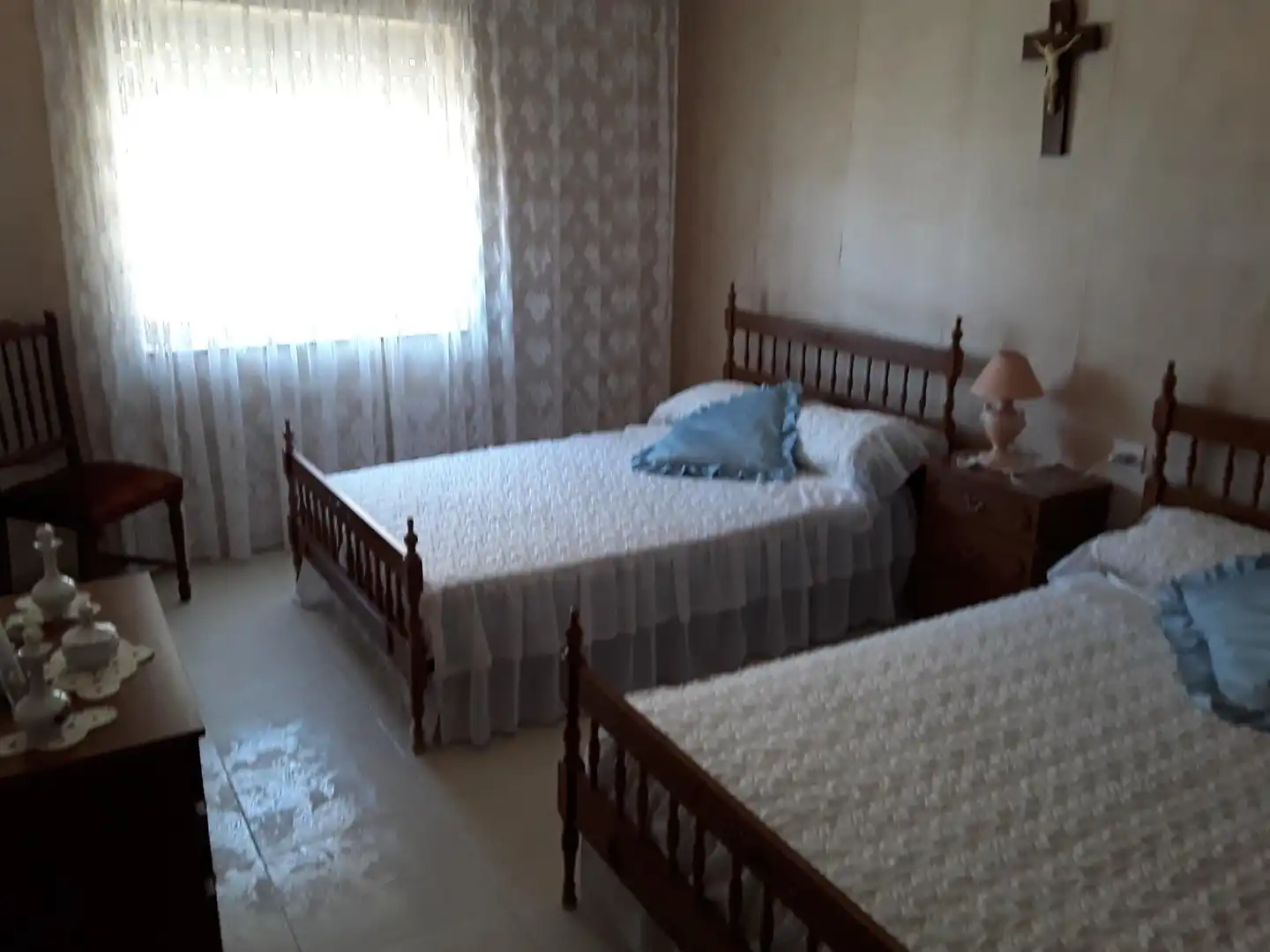 Bedroom of Houses for sale in Valverde del Fresno  with Private garden, Terrace and Furnished