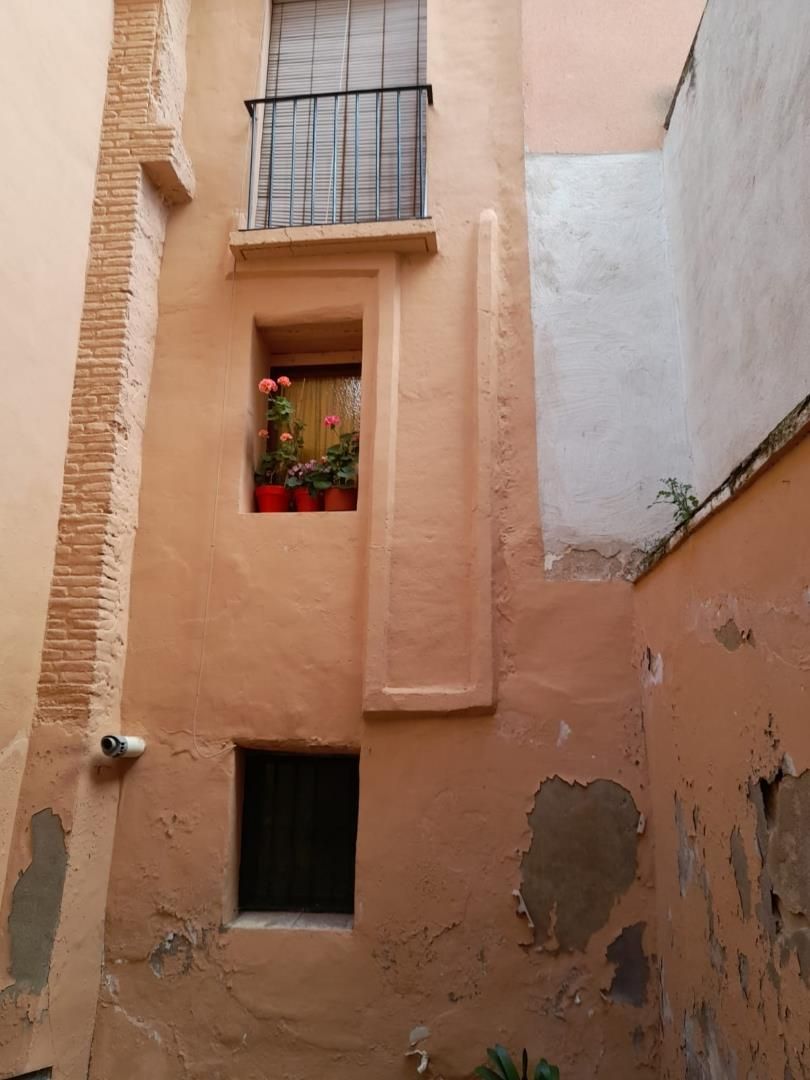 Exterior view of Single-family semi-detached for sale in Tudela  with Terrace and Balcony