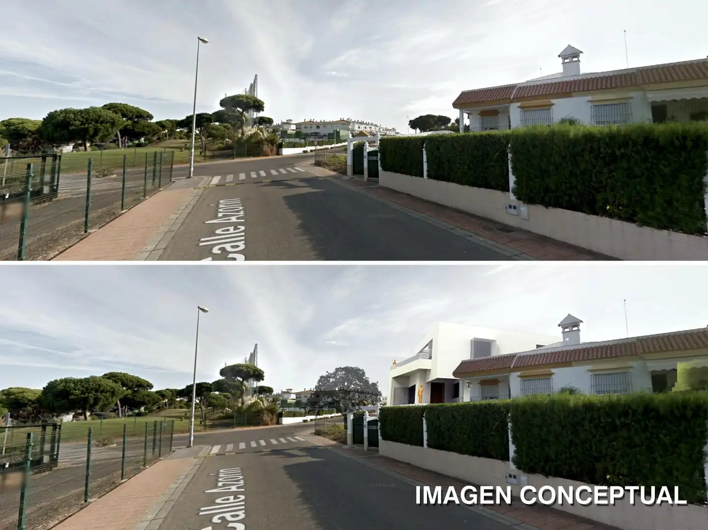Grundstücke zum Verkauf in Calle Azorín, 1, El Portil Außenansicht von Grundstücke zum Verkauf in El Portil