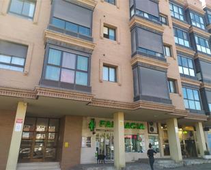 Exterior view of Flat for sale in  Madrid Capital  with Air Conditioner, Heating and Private garden