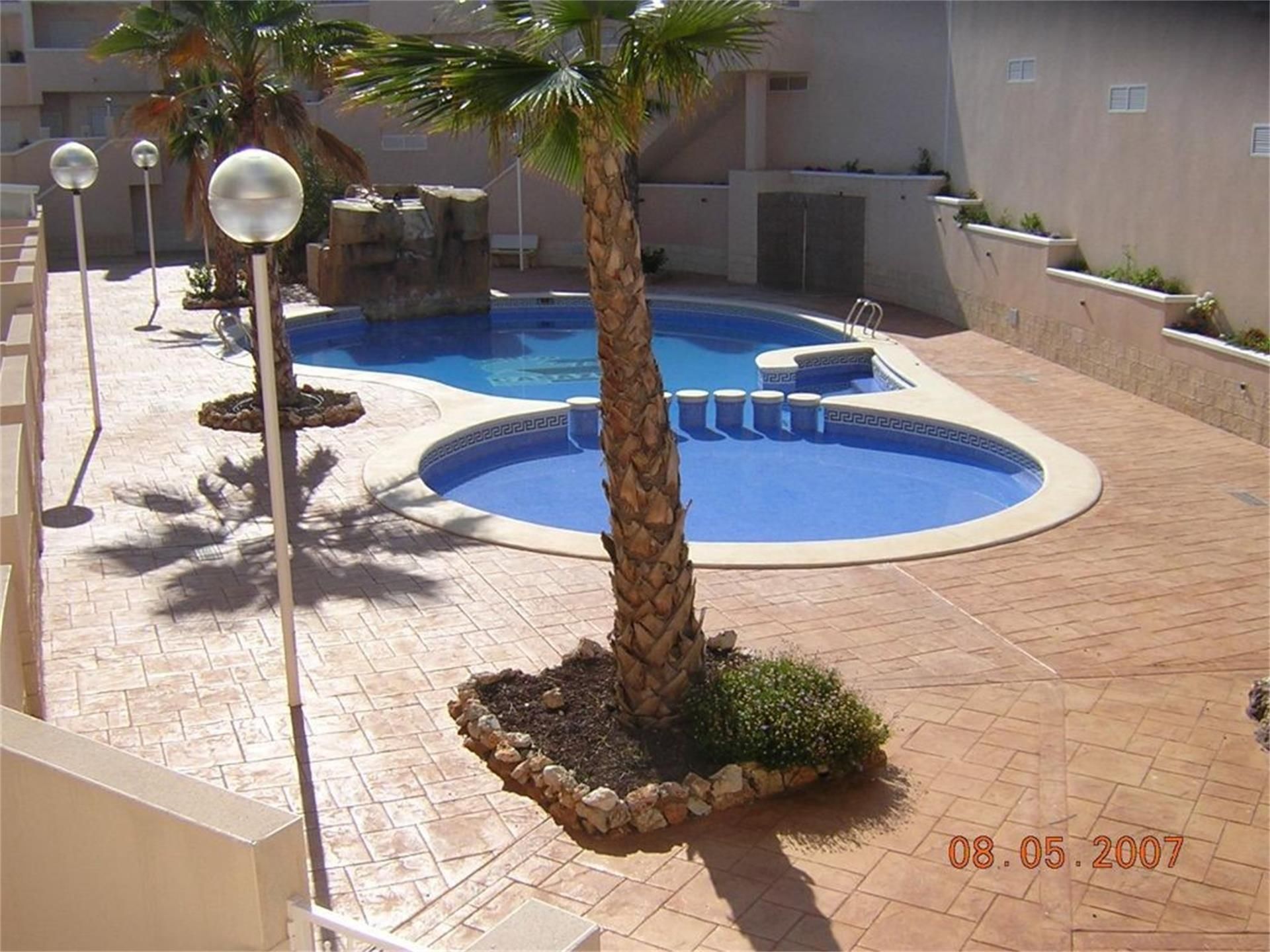 Piscina de Dúplex de lloguer en Cartagena amb Terrassa, Piscina i Moblat