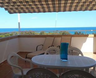 Terrace of Apartment to rent in Oropesa del Mar / Orpesa  with Air Conditioner, Terrace and Swimming Pool