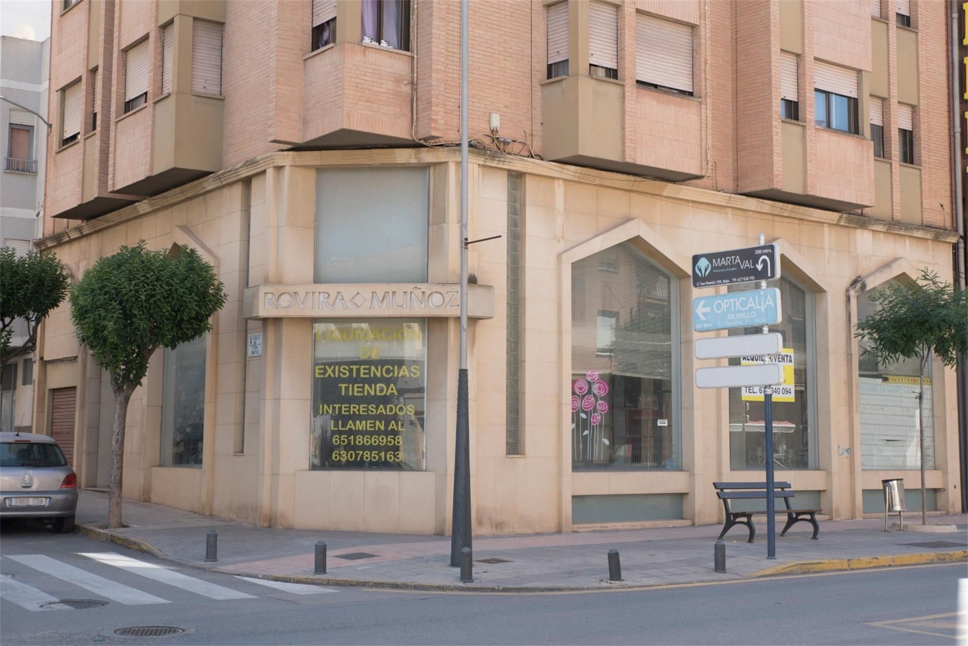 Exterior view of Industrial buildings for sale in Yecla  with Air Conditioner and Heating