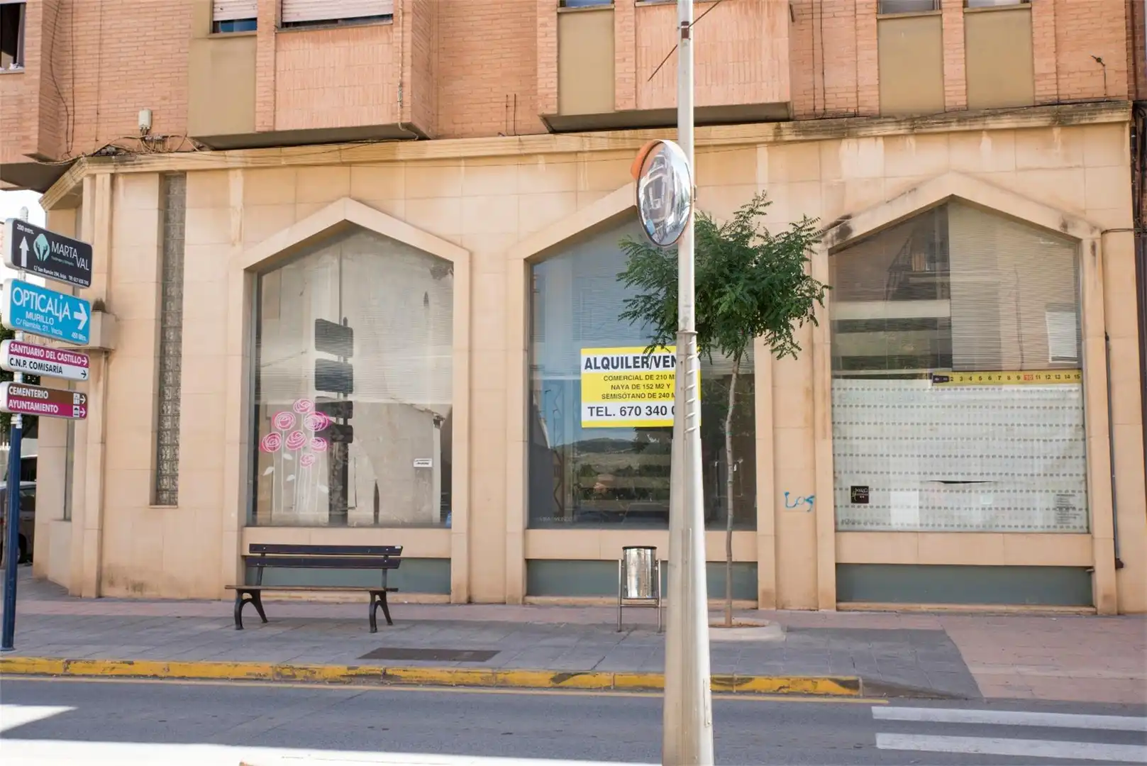 Industrial buildings for sale in Avenida Literato Azorín, Yecla Exterior view of Industrial buildings for sale in Yecla with Air Conditioner and Heating