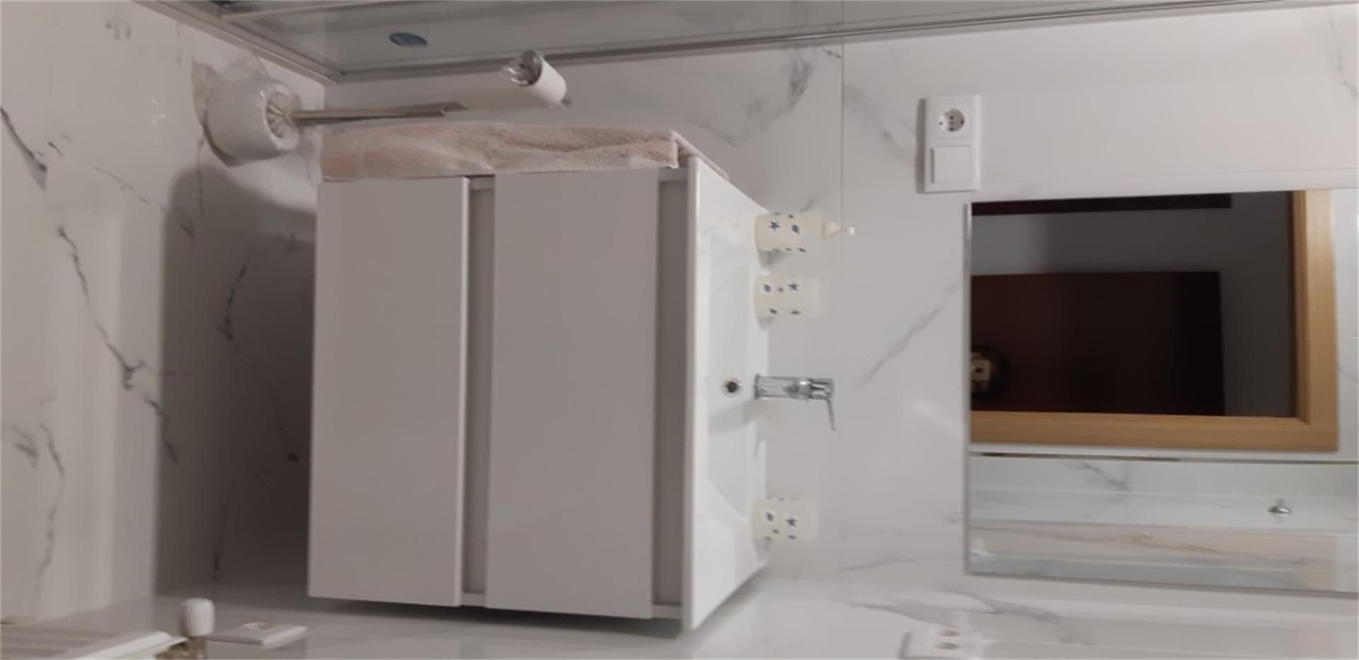 Kitchen of Flat to rent in A Coruña Capital   with Heating, Private garden and Parquet flooring