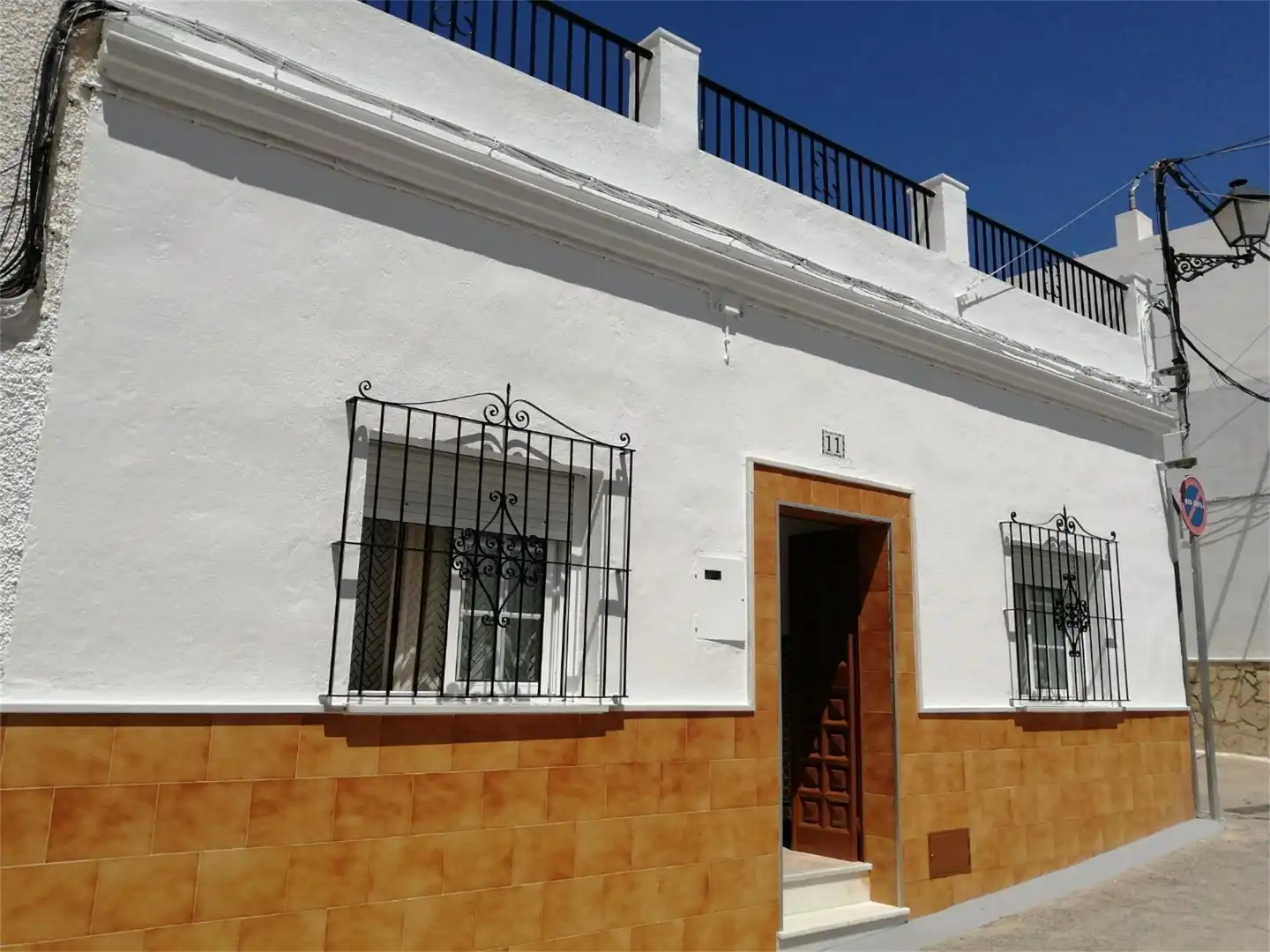 Einfamilien-Reihenhaus zum Verkauf in Calle Higueras, 11, Bornos Außenansicht von Einfamilien-Reihenhaus zum Verkauf in Bornos mit Klimaanlage, Terrasse und Möbliert