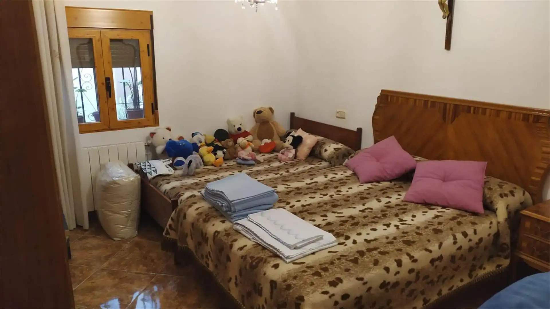 Bedroom of Flat for sale in Cortes de Baza  with Heating, Storage room and Furnished