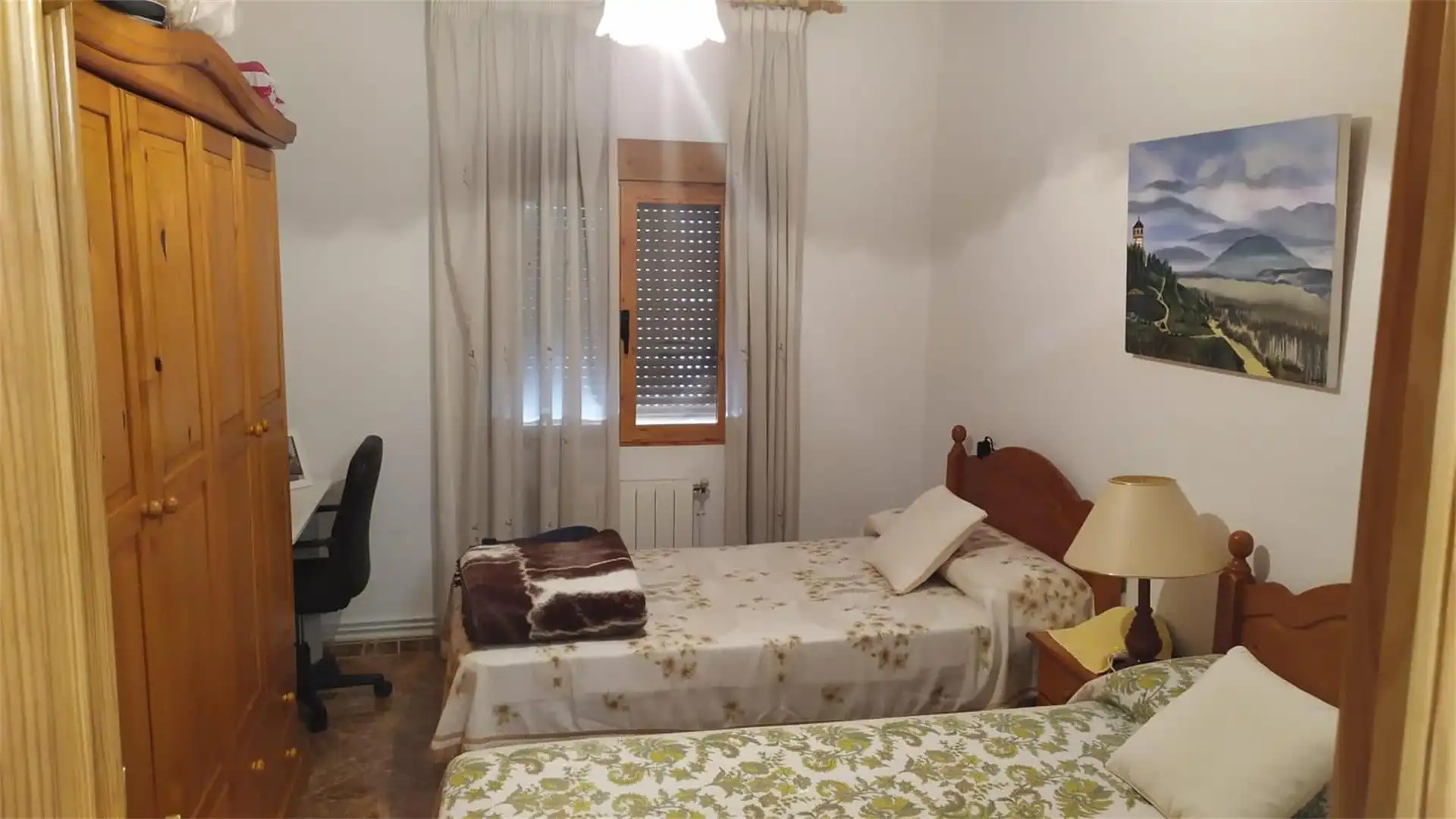 Bedroom of Flat for sale in Cortes de Baza  with Heating, Storage room and Furnished