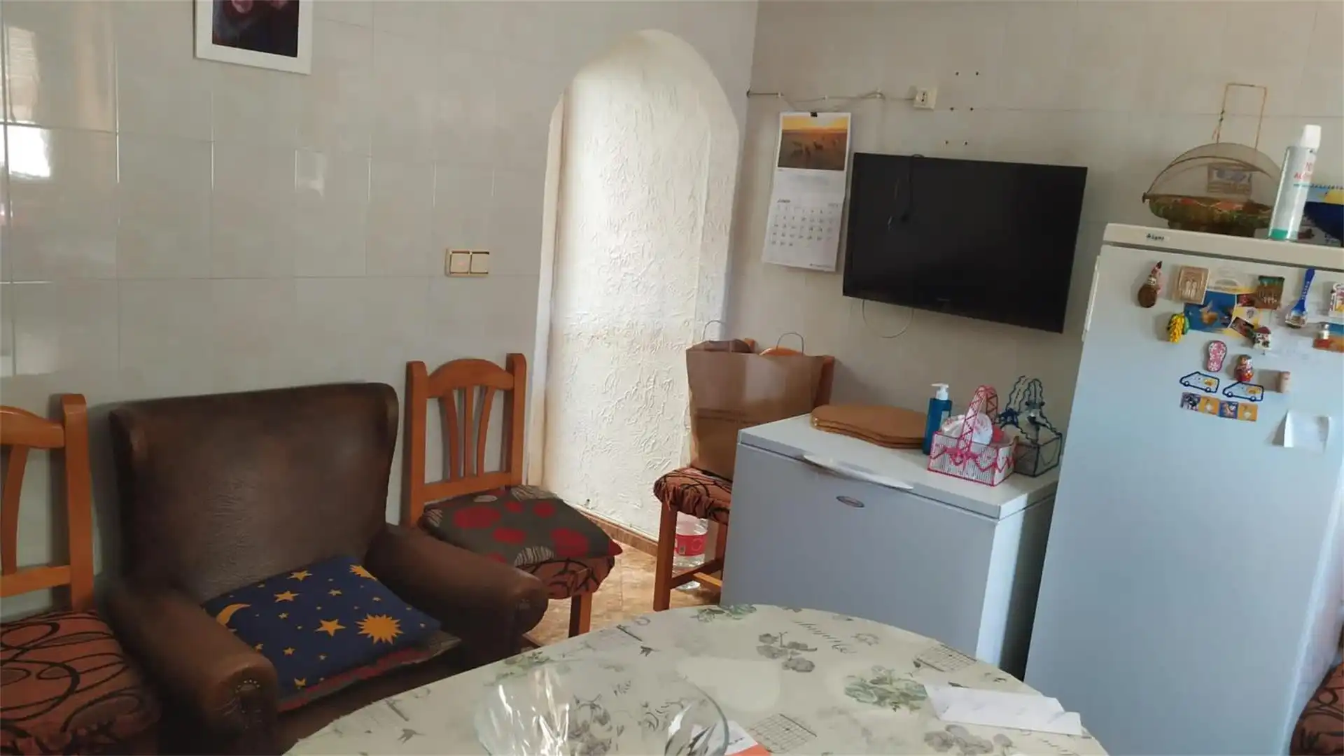 Bedroom of Flat for sale in Cortes de Baza  with Heating, Storage room and Furnished