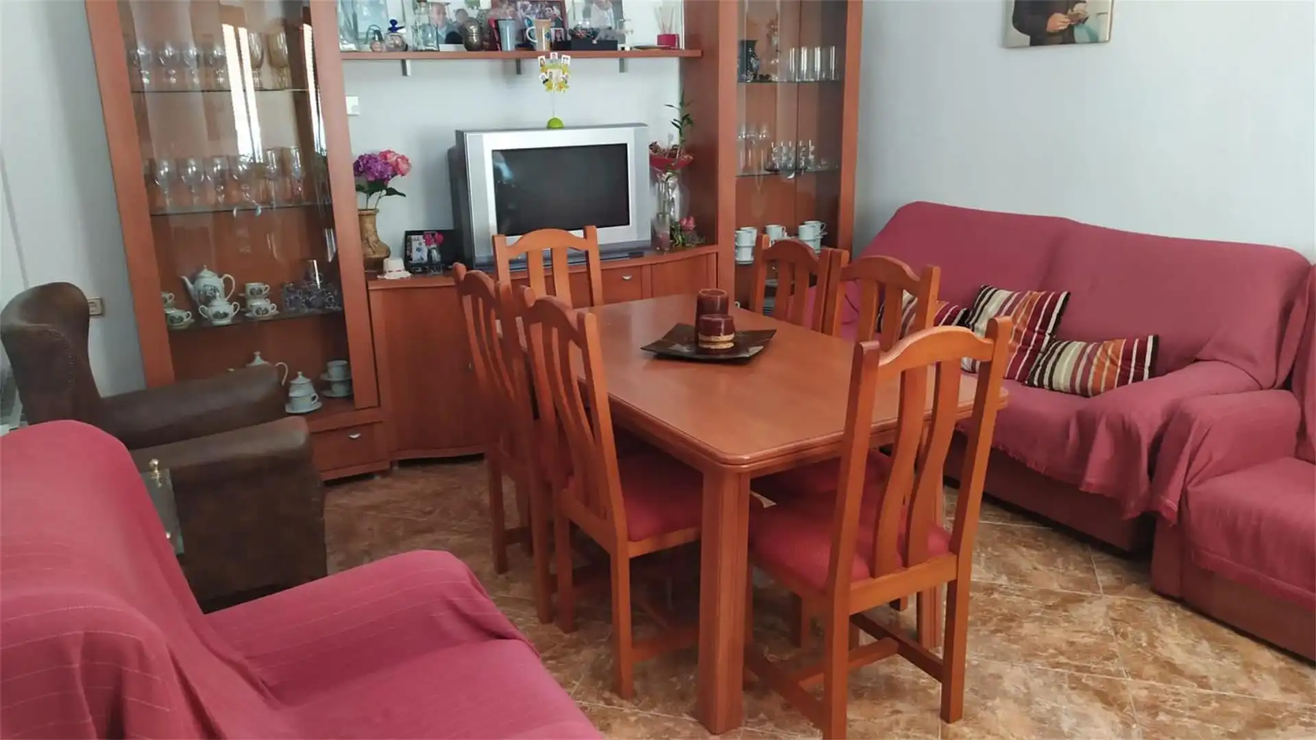 Dining room of Flat for sale in Cortes de Baza  with Heating, Storage room and Furnished