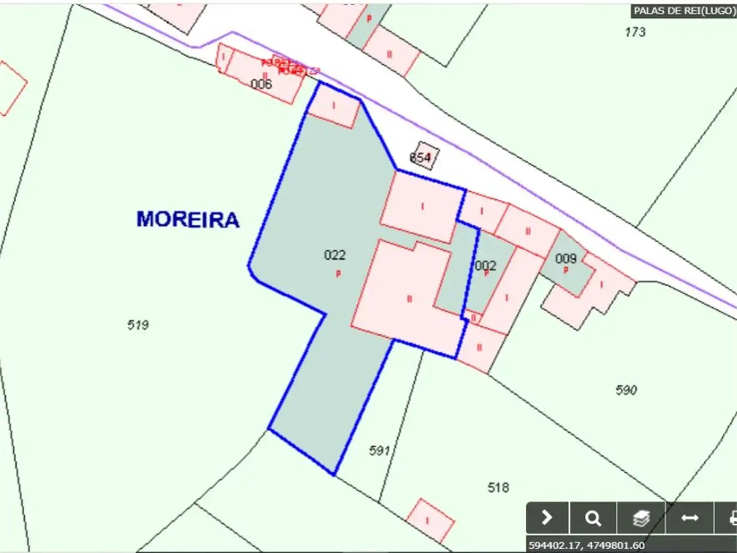 Land for sale in Palas de Rei