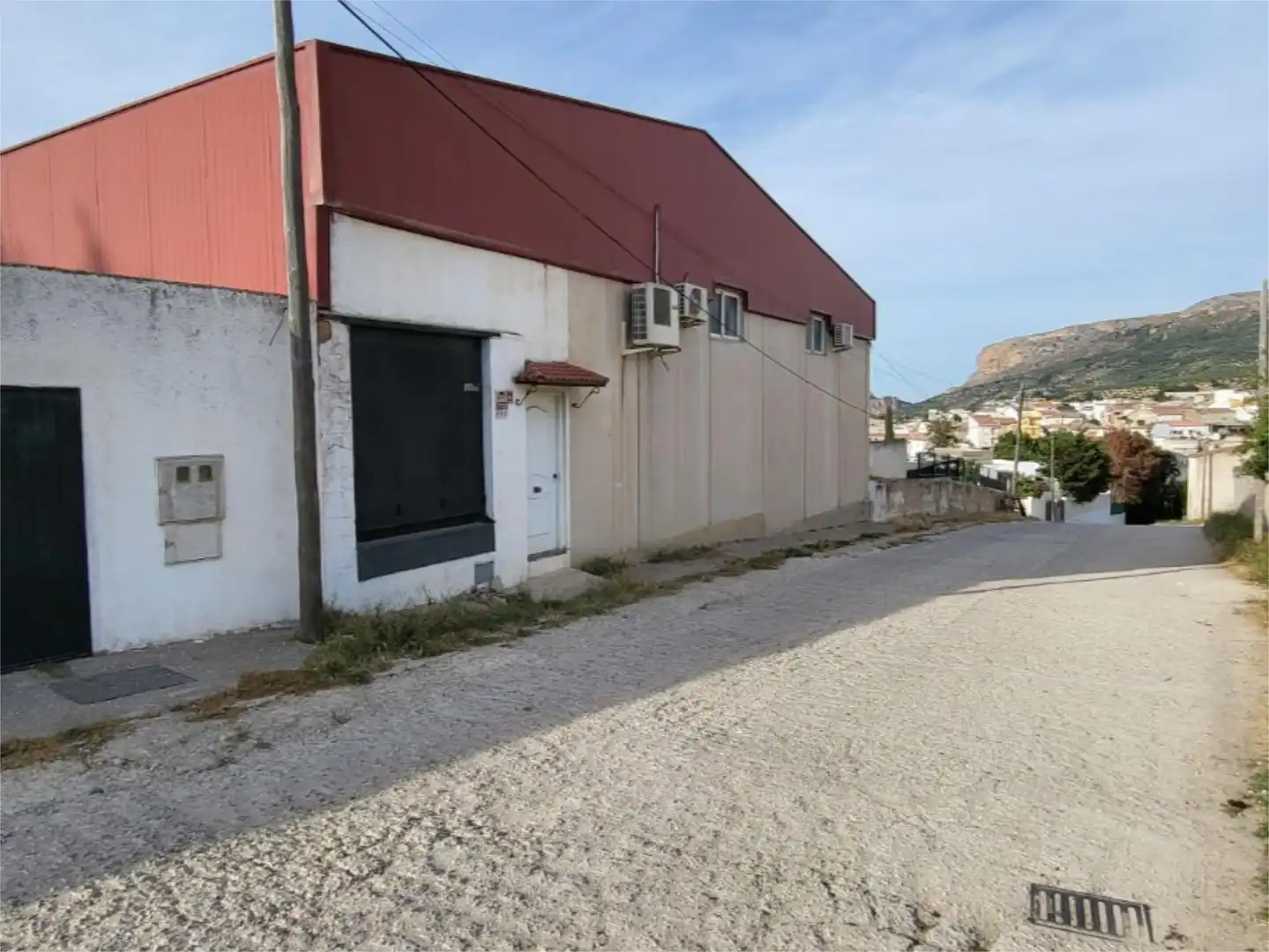 Vista exterior de Nave industrial de alquiler en Los Villares con Aire acondicionado