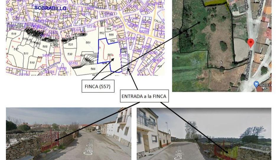 Terreny en venda a Calle San Sebastián, 40, Sobradillo, Salamanca - imatge 1 Foto 1 de Terreny en venda a Calle San Sebastián, 40, Sobradillo, Salamanca