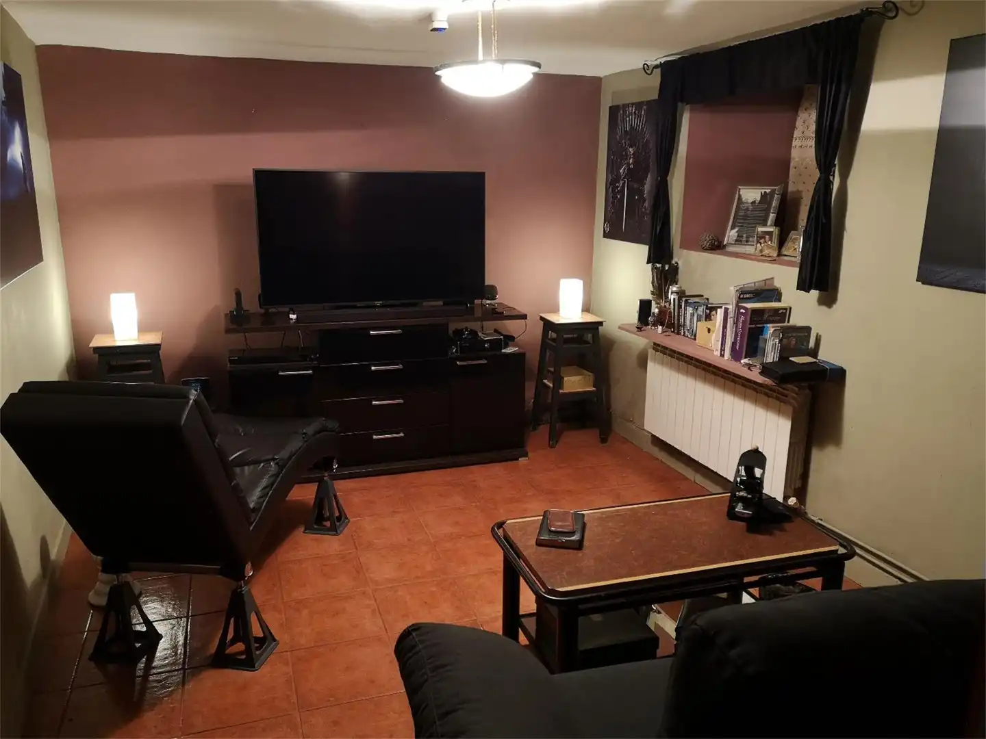 Sala de estar de Casa o chalet en venta en Ubide con Calefacción, Jardín privado y Lavadora