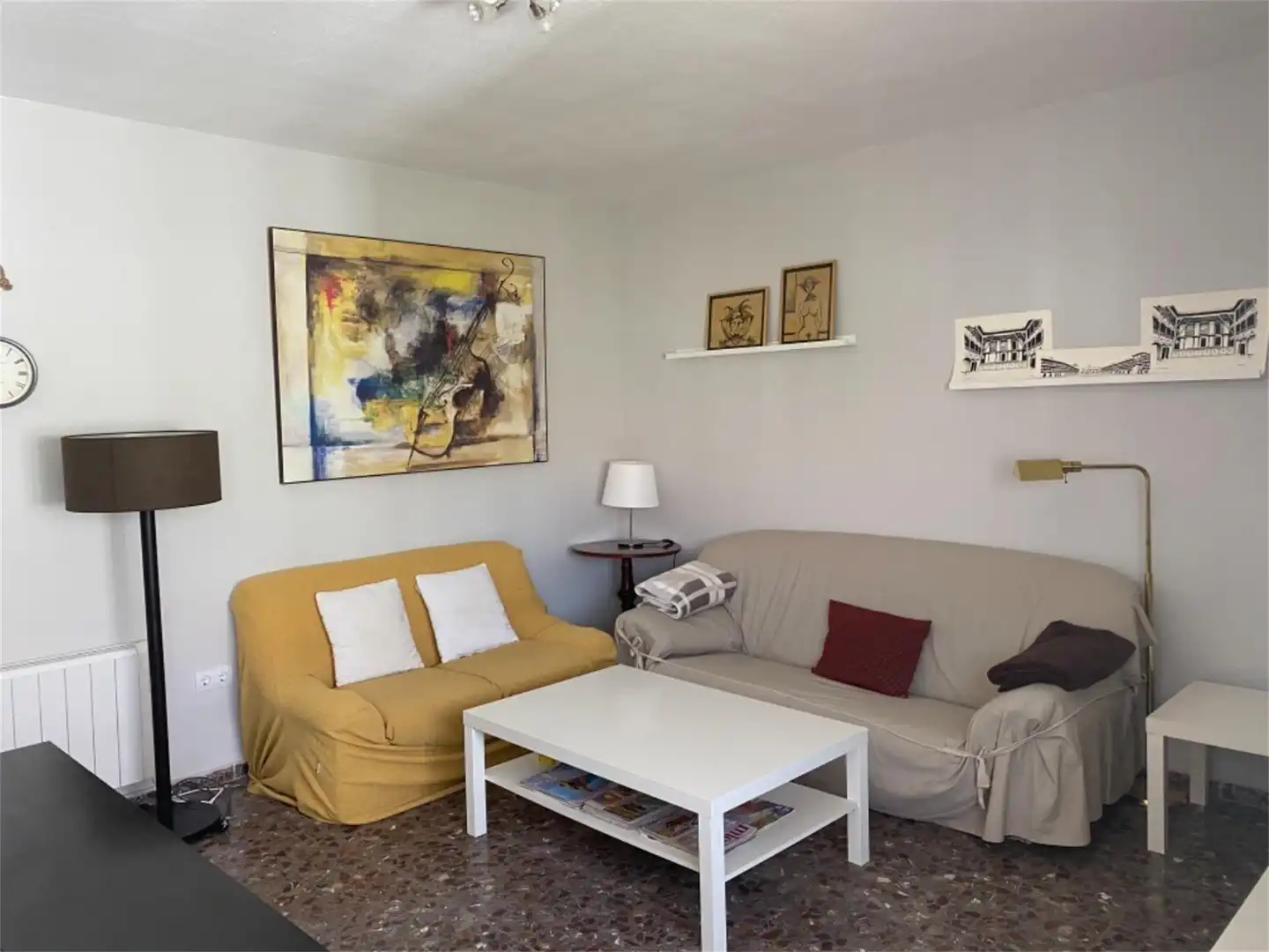 Piso en venta en Calle Conde de Barcelona, Almagro Sala de estar de Piso en venta en Almagro