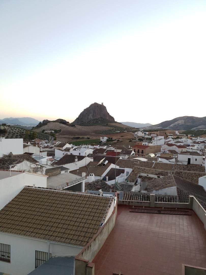 Exterior view of Single-family semi-detached for sale in Pruna  with Private garden, Terrace and Storage room
