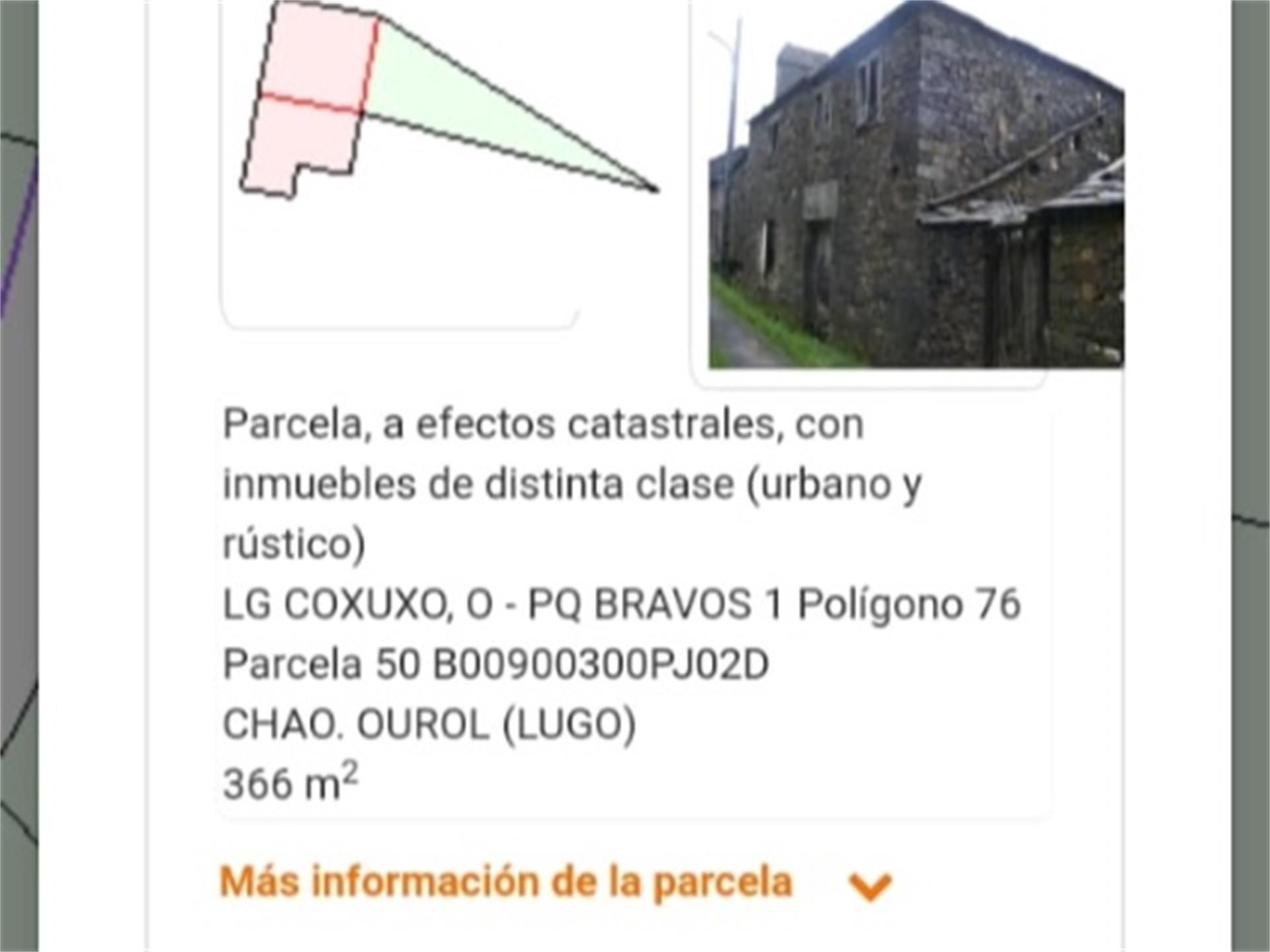 Casa adosada en venda en Ourol