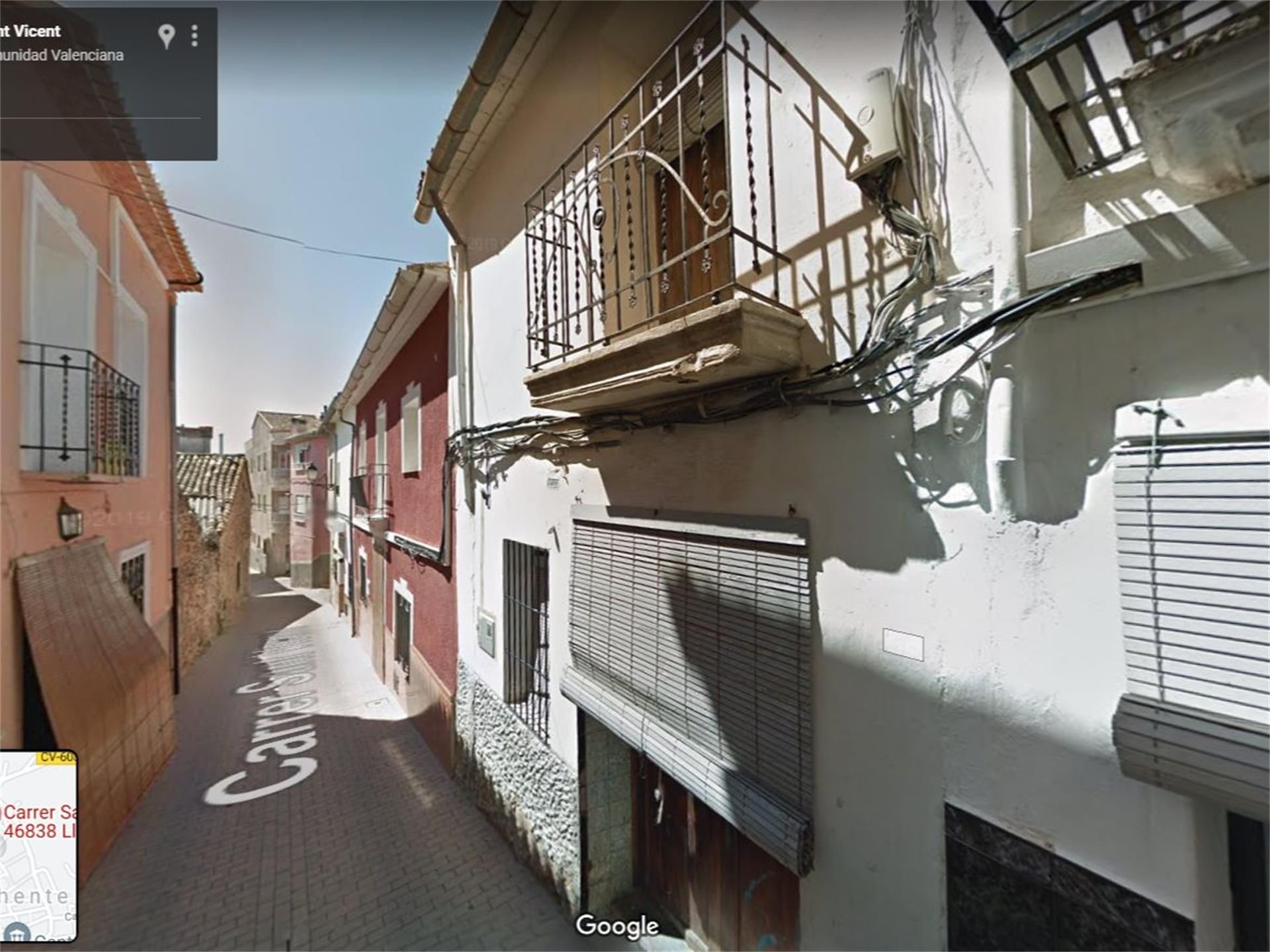 Vista exterior de Piso en venta en Llutxent con Terraza