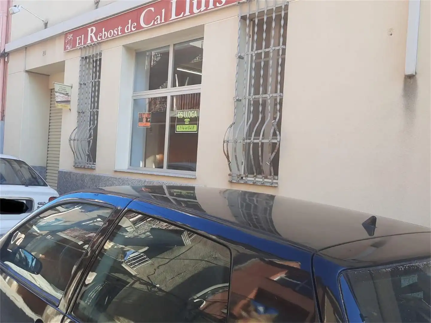Parkplatz von Fabrikhallen zur Miete in Les Borges Blanques mit Klimaanlage und Heizung
