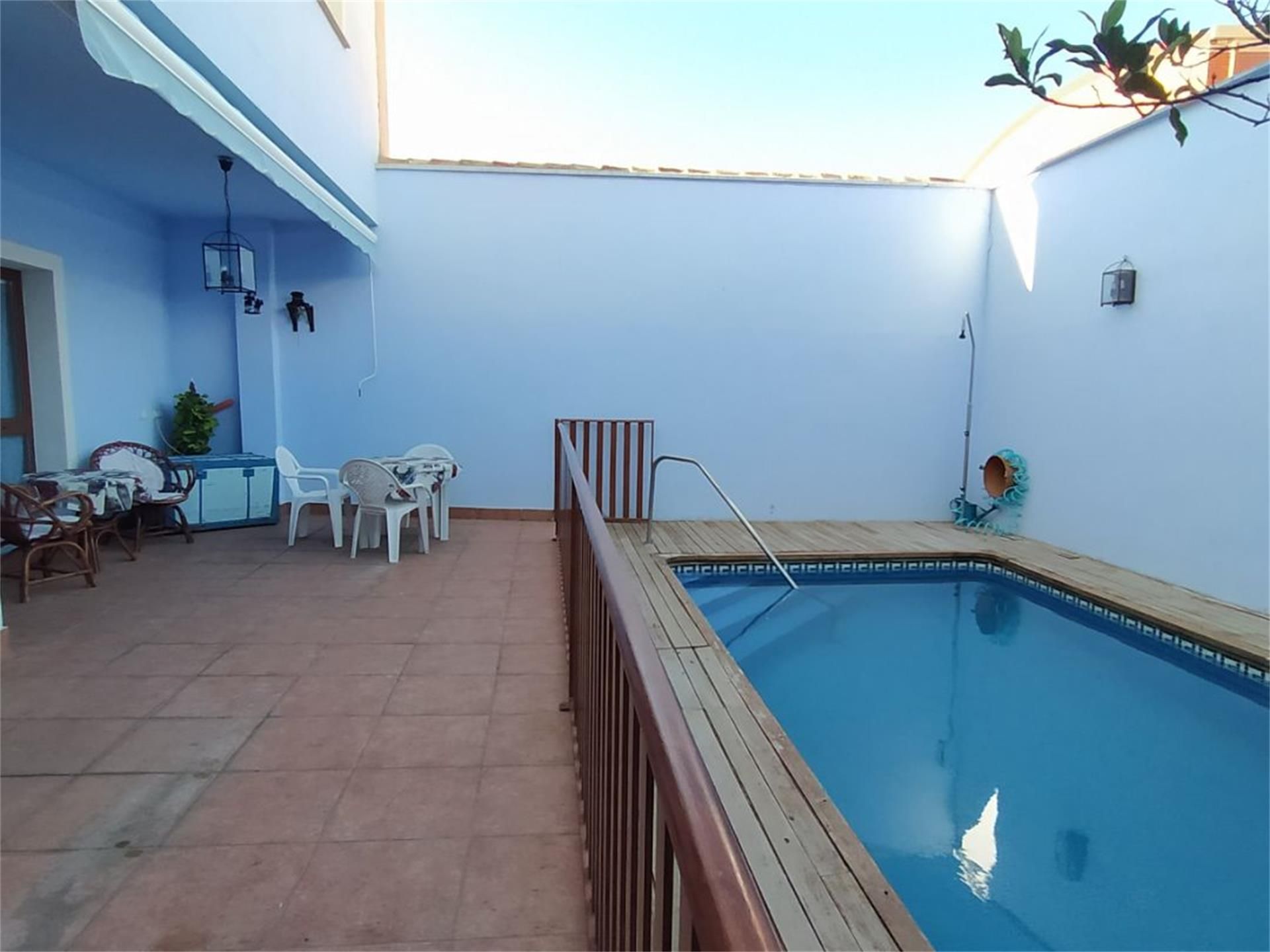 Piscina de Casa o xalet en venda en Manzanares amb Aire condicionat, Calefacció i Parquet