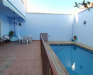 Swimming pool of House or chalet for sale in Manzanares  with Air Conditioner, Terrace and Swimming Pool