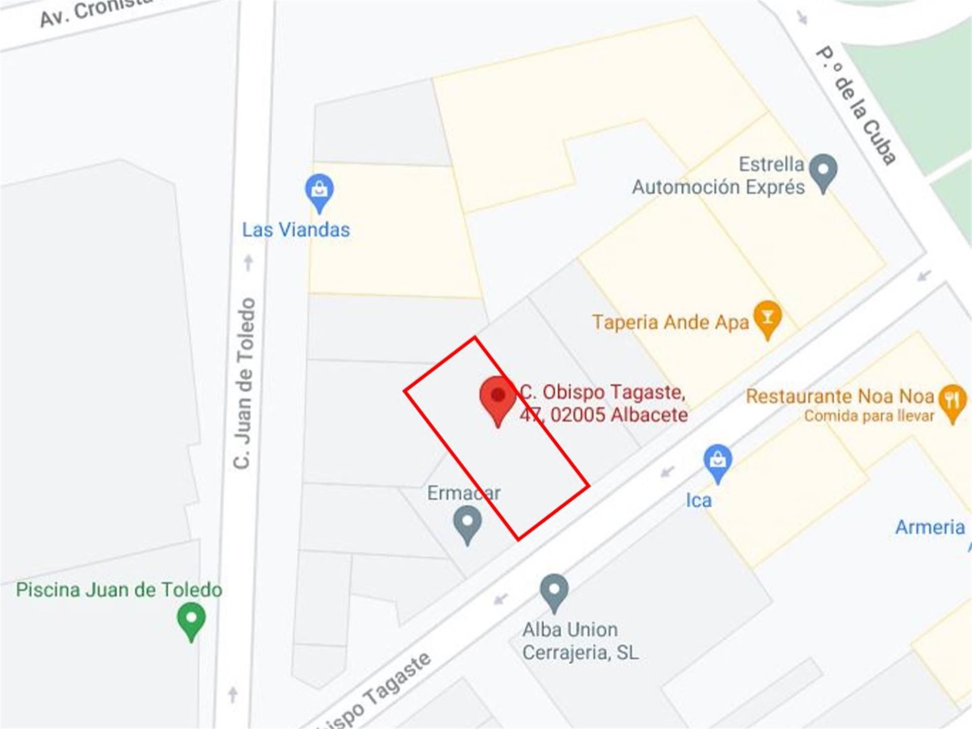 Exterior view of Constructible Land for sale in  Albacete Capital