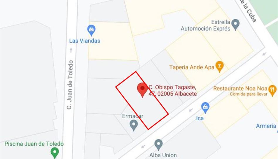 Foto 1 de Urbanitzable en venda a Calle Obispo Tagaste, 47, Industria, Albacete